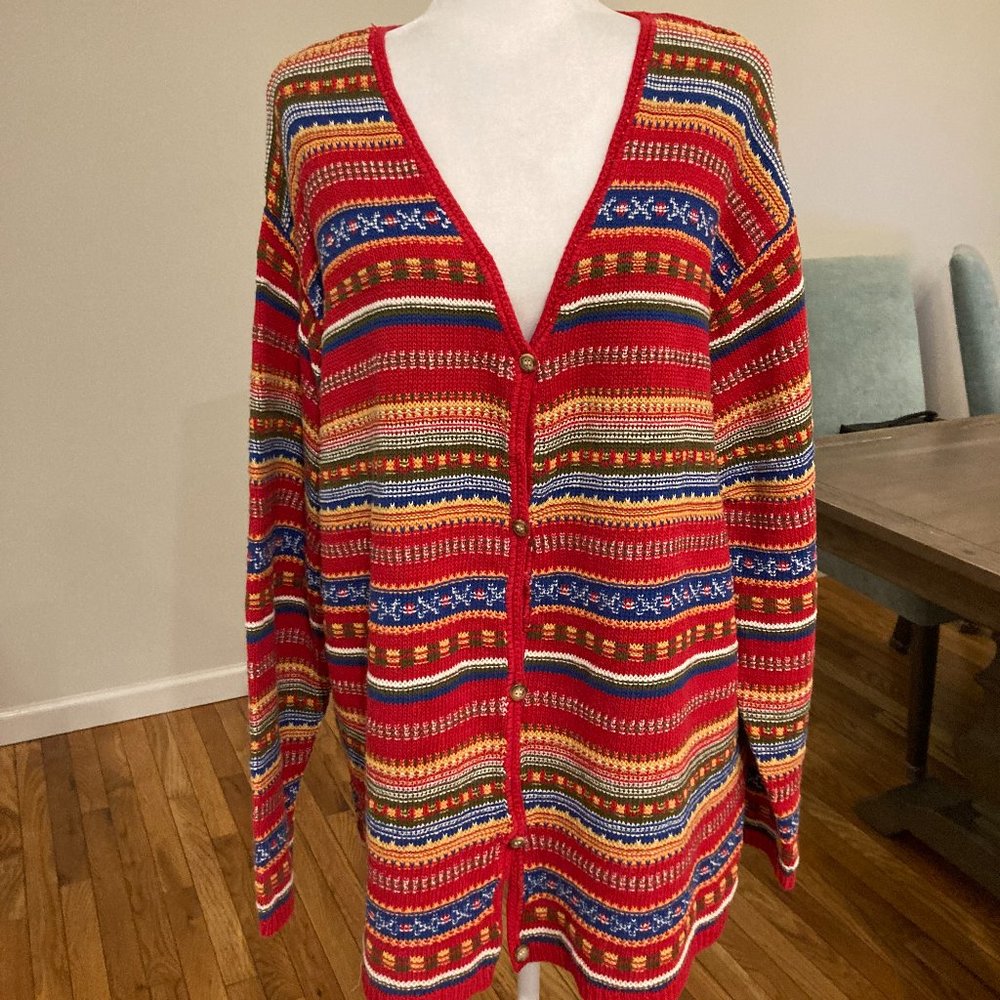 Eddie Bauer cotton/linen blend sweater size XXL